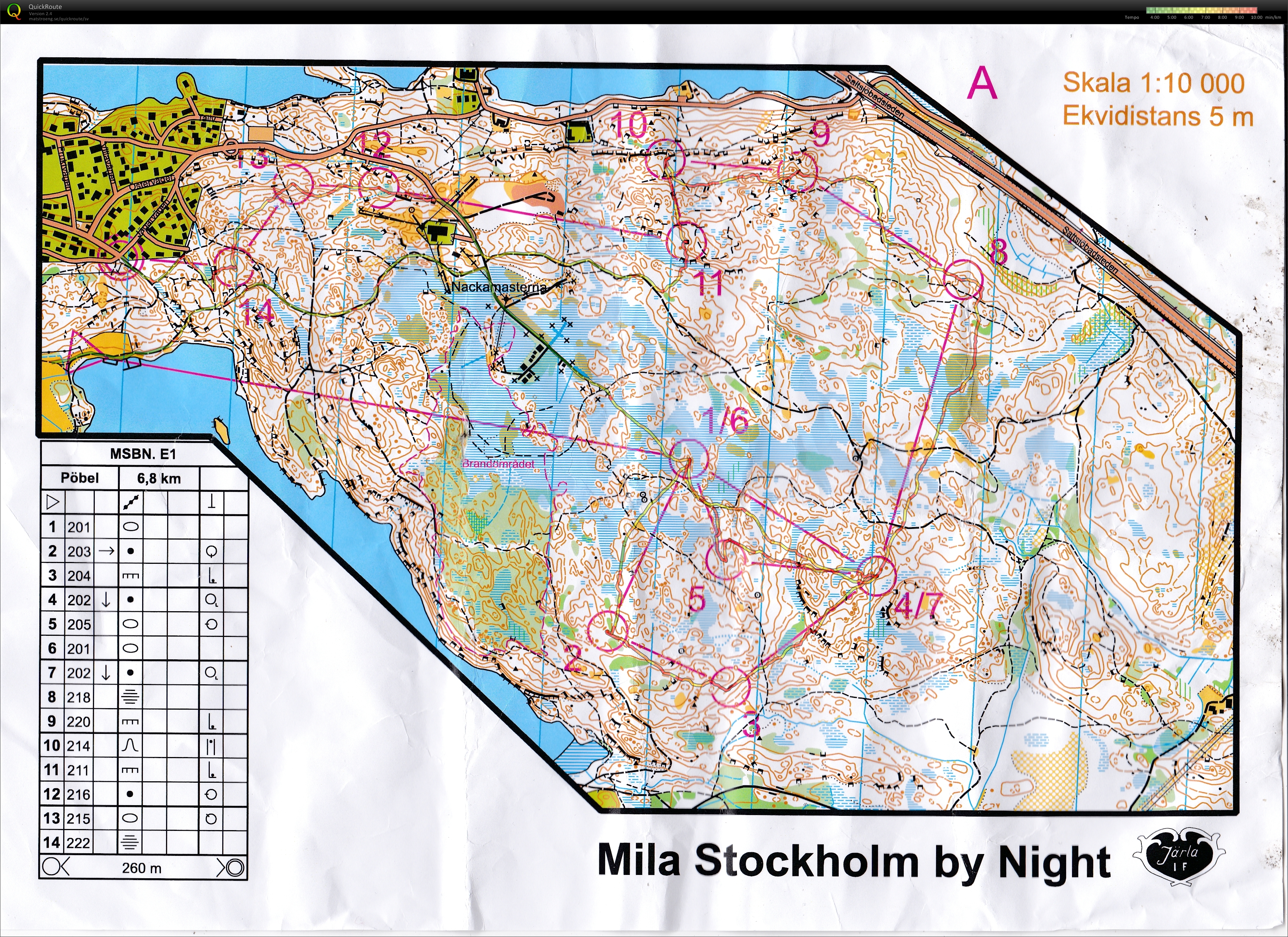 Mila by night etapp 1 (2014-11-12)