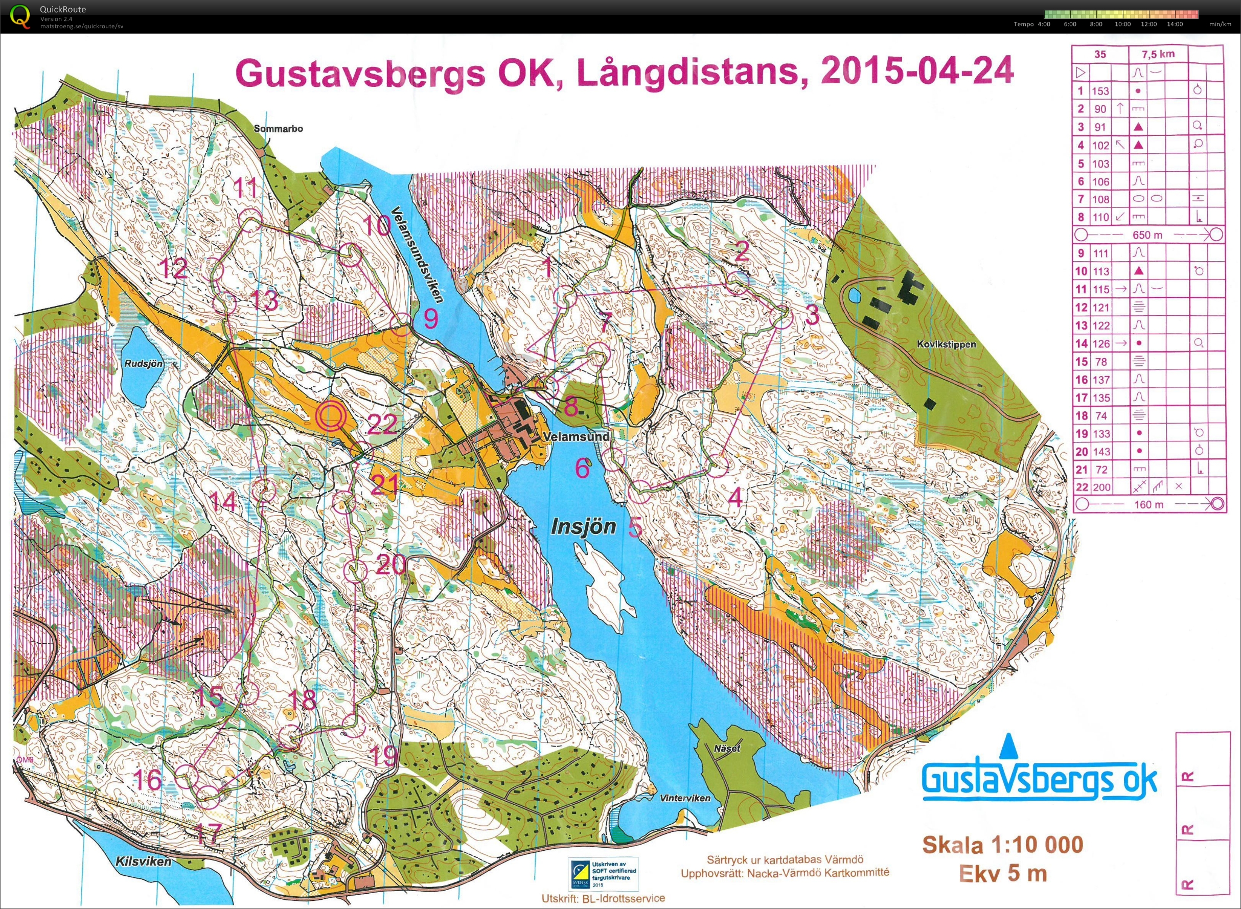 Gustavsbergs OK lång (ÖM9) (2015-04-25)