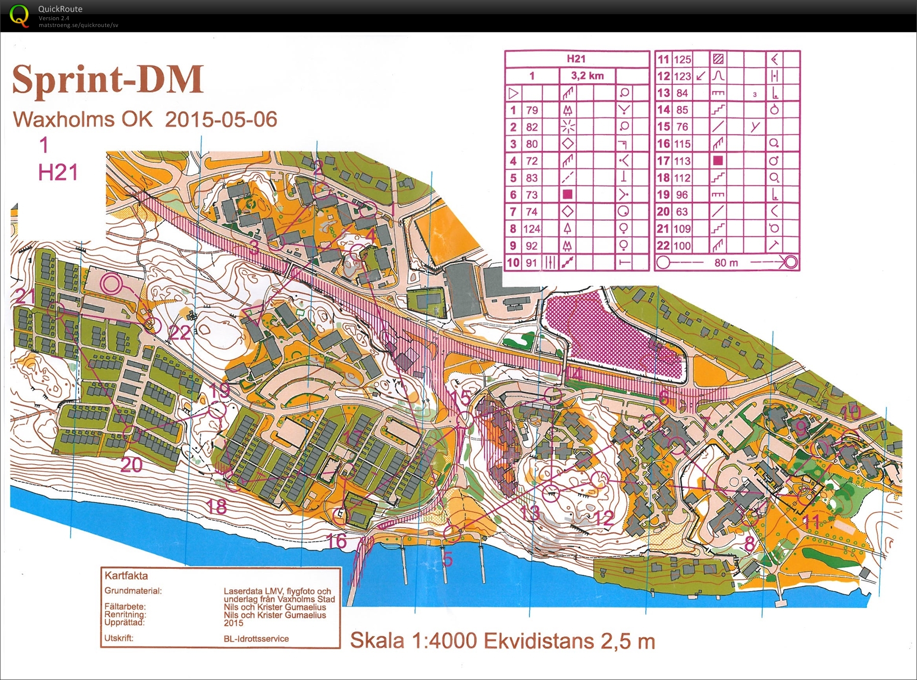DM sprint Stockholm (H21) (06-05-2015)