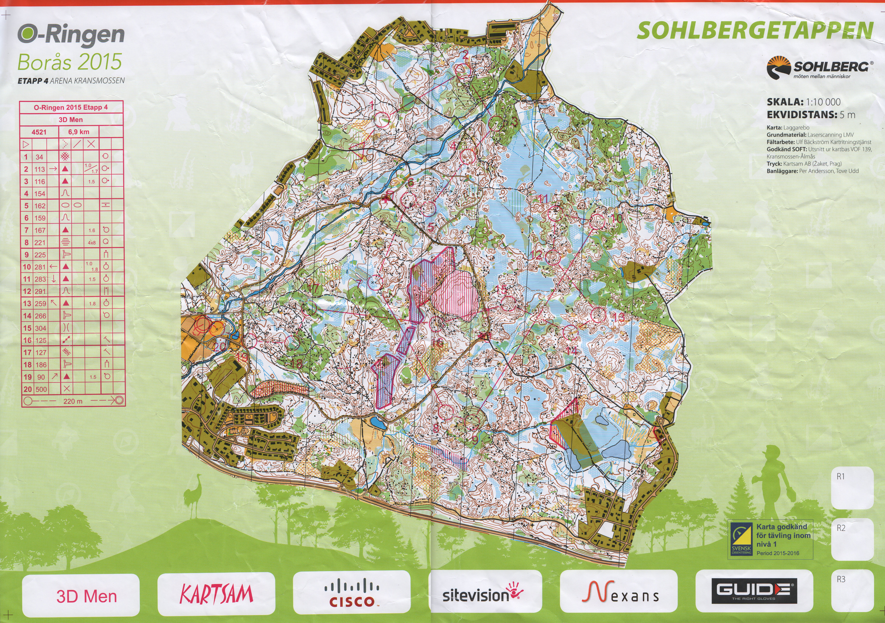 O-Ringen Borås etapp 4 (3-days men etapp 2) (23-07-2015)