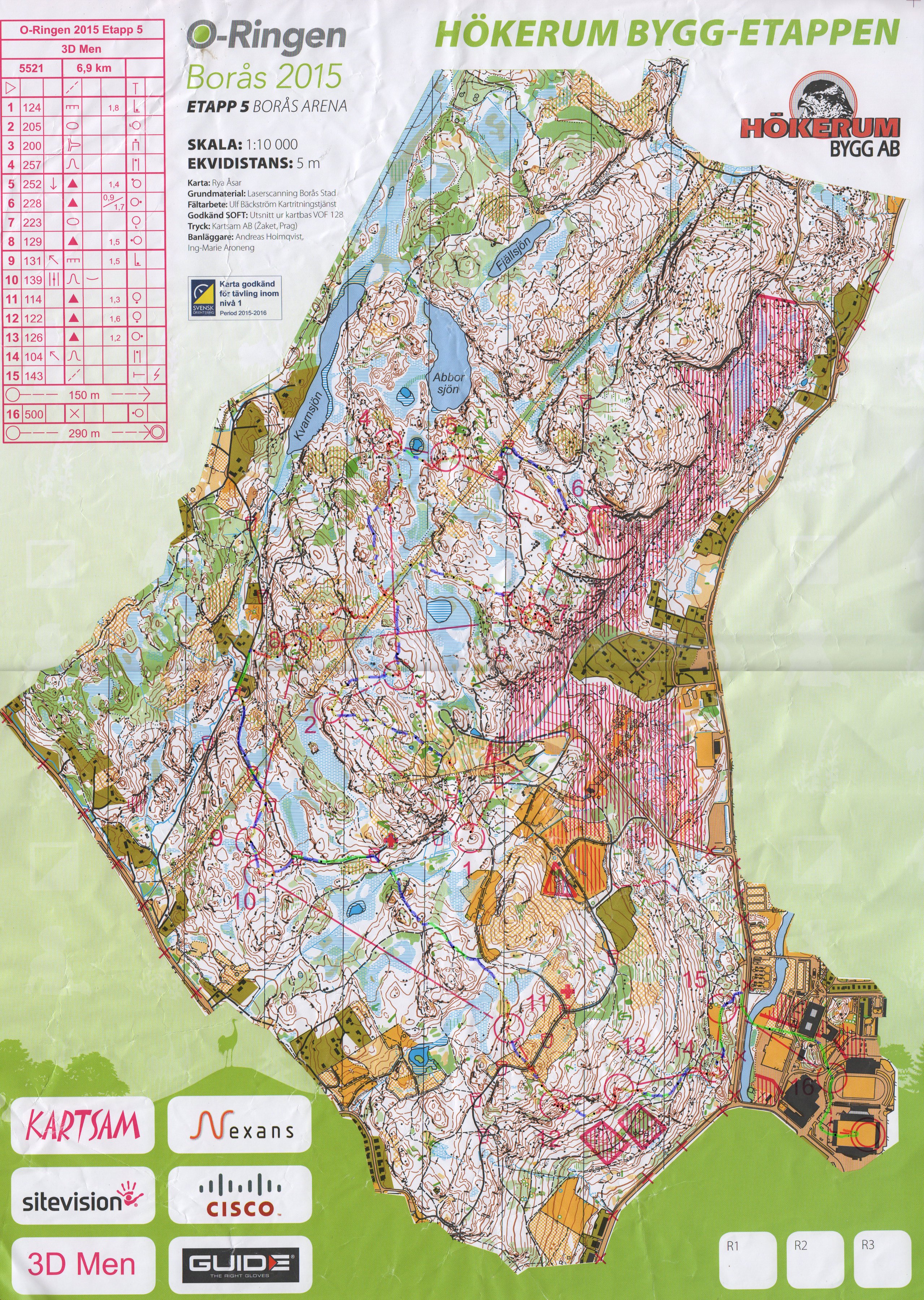O-Ringen Borås etapp 5 (3-days men etapp 3) (24/07/2015)