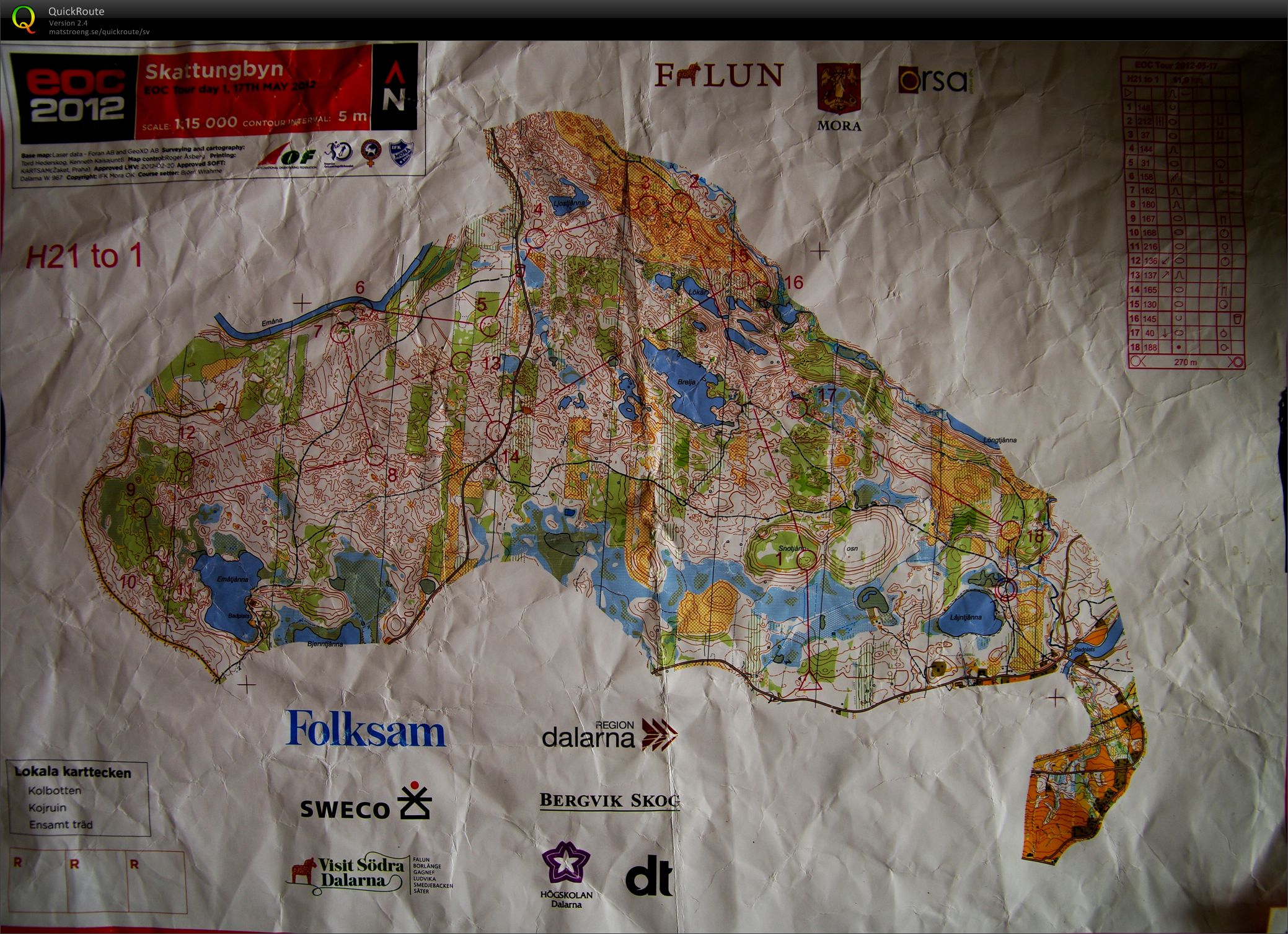 EOC Tour E1/lång (H21-1) (17/05/2012)