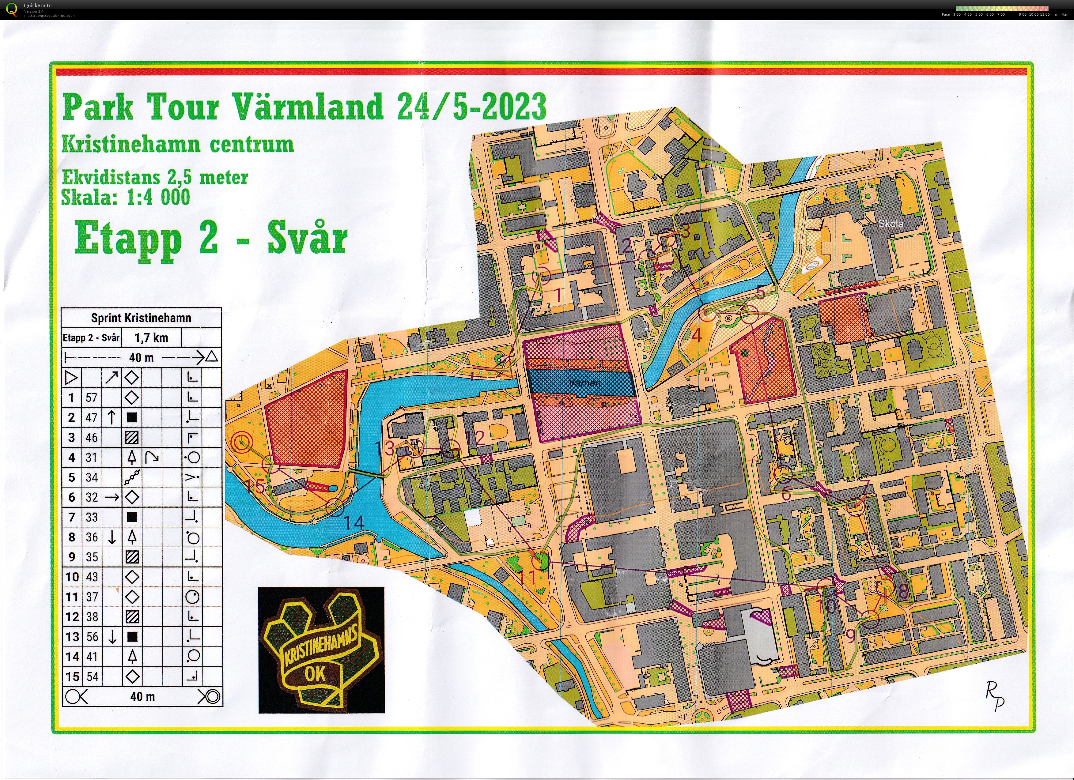 Park Tour Värmland, etapp 2 (2023-05-24)