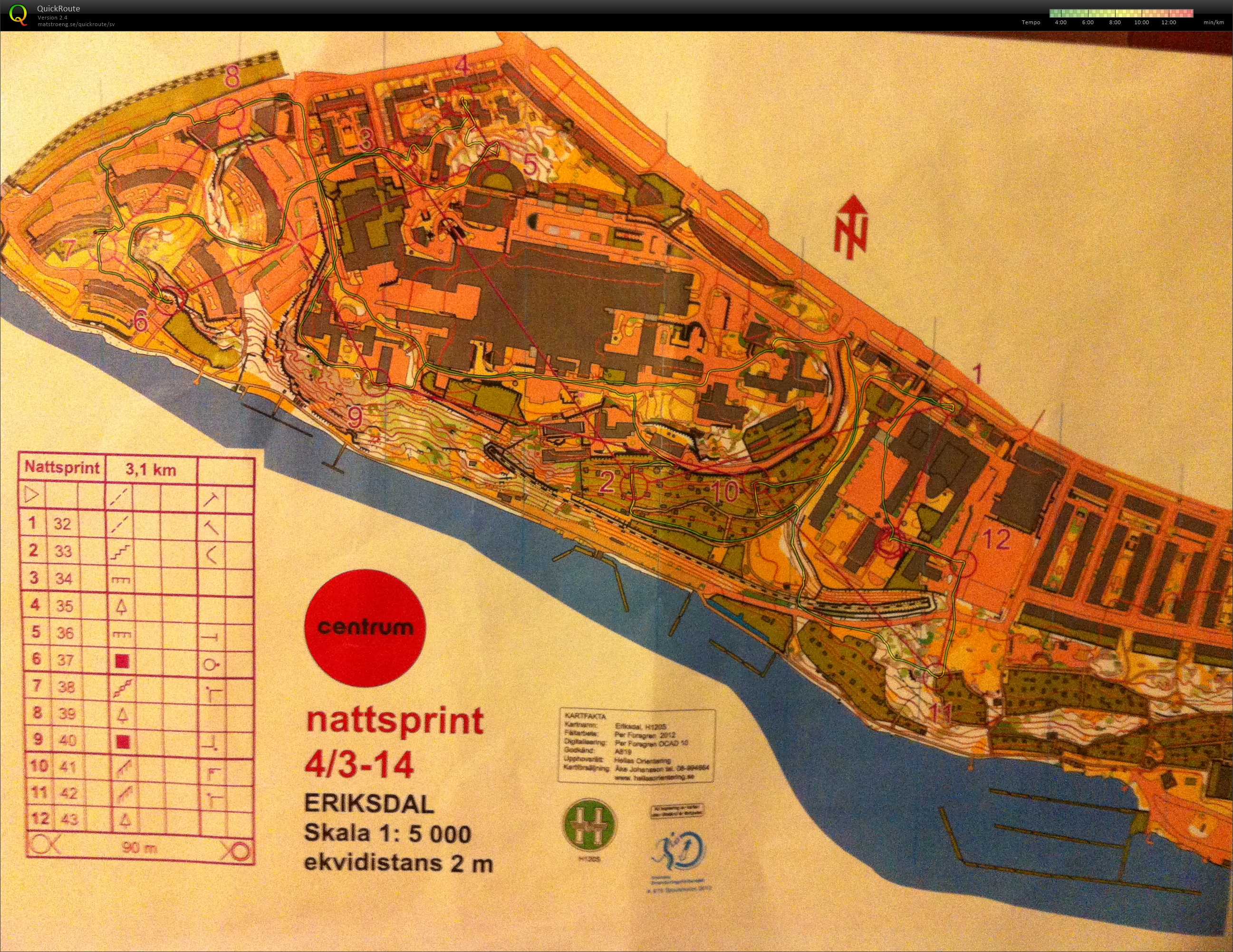 Centrum Nattsprint träning 140304 (2014-03-06)